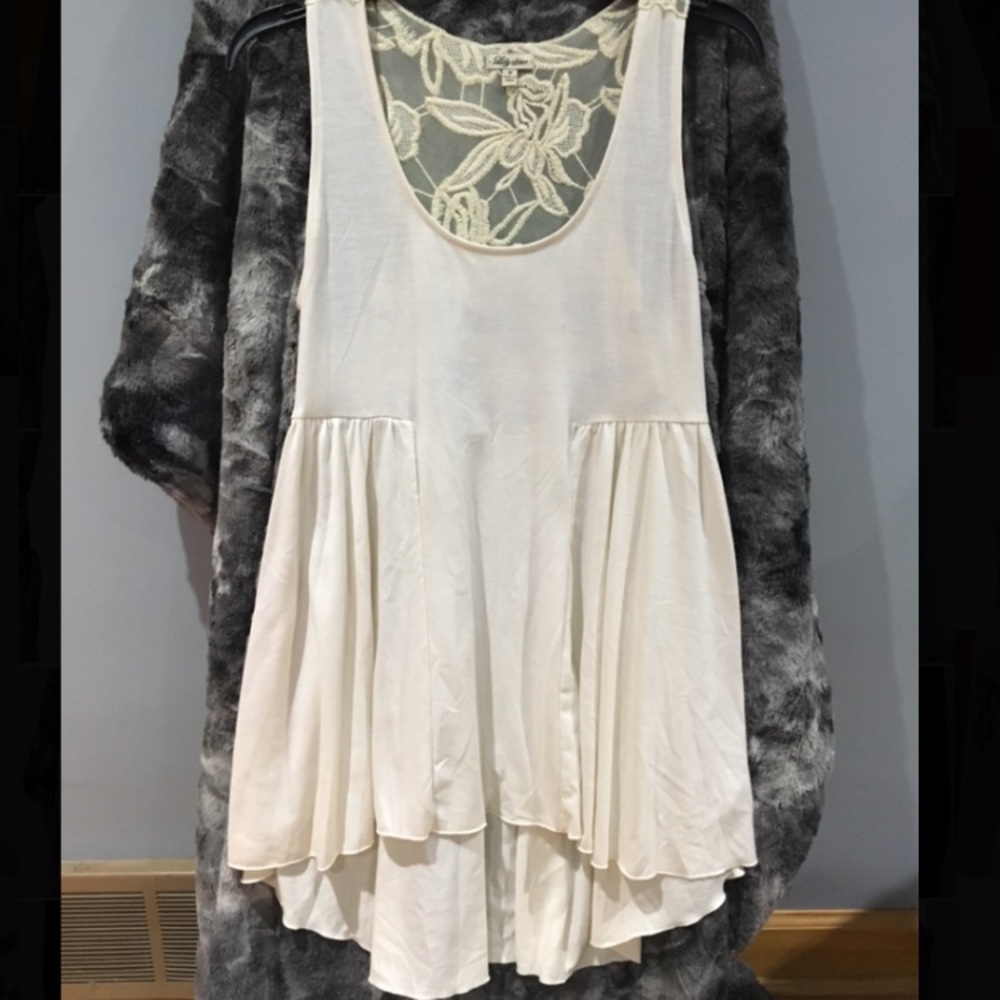 Cream/ off white dress